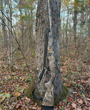 Load image into Gallery viewer, DynoGoods Paracord Sling with Thumb Loop, Camo and Black