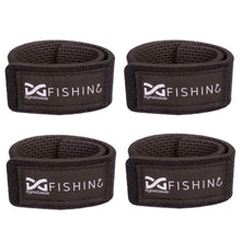 Load image into Gallery viewer, DynoGoods Fishing Rod Straps for Casting, Spinning, or Fly Rods, Pole Ties (4-pack)
