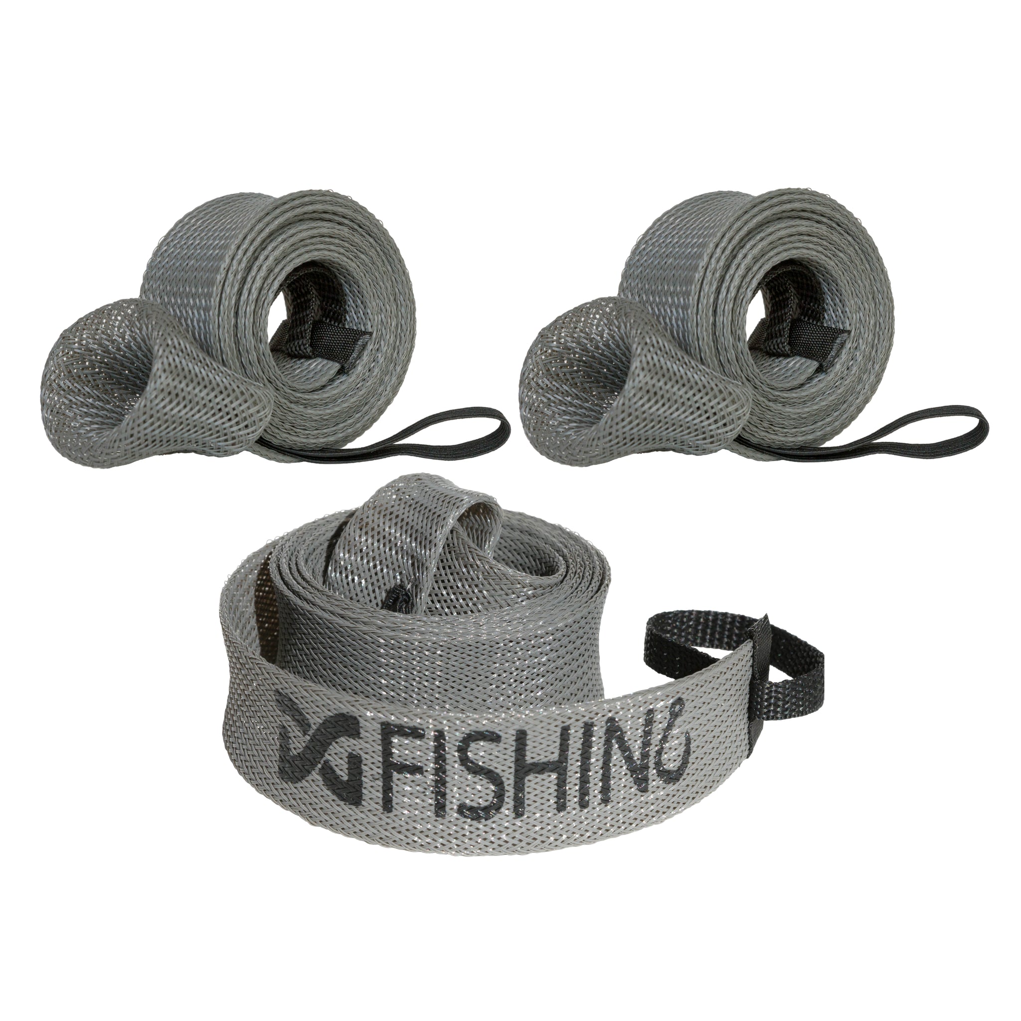 Buy 3 get 1 Free 67 Fishing Rod Sleeve Cover Braided Mesh Rod